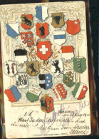 10578819 Herisau Herisau (Stempelabschlag) Wappen X 1900  - Sonstige & Ohne Zuordnung