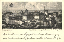 Donaueschingen - Fürstenbergische Brauerei - Donaueschingen