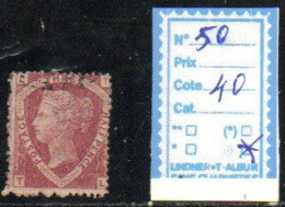 Victoria - N° 50 Dent Courte - Used Stamps