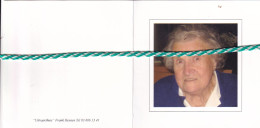 Louisa Kerstens-De Bondt, Kalmthout 1912, 2015. Honderdjarige. Foto - Obituary Notices