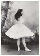 Z66 Anna Pavlova Russian Ballerina In 1903 Giselle Ballet Postcard - Photographie