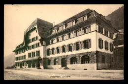 SUISSE - VALLORBE - FACADE DE LA GARE DE CHEMIN DE FER - Sonstige & Ohne Zuordnung