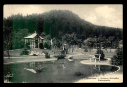 SUISSE - INTERLAKEN - KURHAUS MATTENHOF GARTENPARTIE - Autres & Non Classés