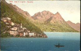 10578641 Lugano TI Lugano-Gandria  Ungelaufen Ca. 1920 Lugano - Otros & Sin Clasificación