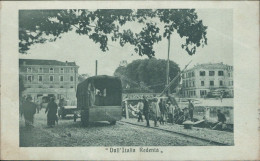 Ae747 Cartolina Militare Cervignano Dall'italia Redenta Udine 1917 - Udine