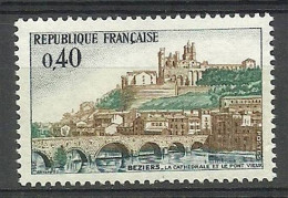 France 1968 Mi 1634 MNH  (ZE1 FRN1634) - Otros