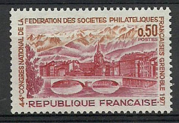 France 1971 Mi 1753 MNH  (ZE1 FRN1753) - Eglises Et Cathédrales