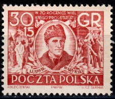 1952 Poland Polska  Mi 762  MNH/** - Unused Stamps
