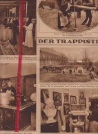 Het Leven Der Paters Trappisten - Orig. Knipsel Coupure Tijdschrift Magazine - 1926 - Non Classés