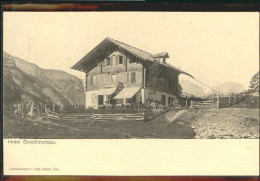 10578521 Oeschinensee Oeschinensee Hotel Ungelaufen Ca. 1900 Oeschinensee - Autres & Non Classés