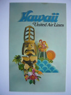 Avion / Airplane / UNITED AIRLINES / Hawaii / Airline Issue - 1946-....: Era Moderna