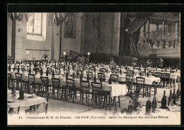 CPA Le Puy, Salle Du Banquet Des Anciens Èlèves  - Other & Unclassified