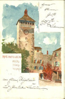 10578377 Rheinfelden AG Rheinfelden Turm KuenstlerF. Voellmy X 1900 Rheinfelden  - Other & Unclassified