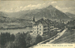 10578366 Beatenberg Hotel X 1919 Beatenberg - Autres & Non Classés