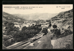 CPA Monistrol-d`Allier, Le Quartier De La Gare  - Sonstige & Ohne Zuordnung