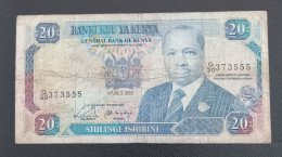 20 Shillings 1989 Kenya Afrique - Kenya