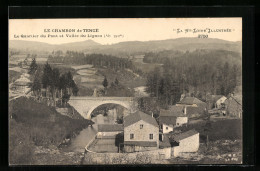 CPA Le Chambon-de-Tence, Le Quartier Du Pont Et Vallèe Du Lignon  - Le Chambon-sur-Lignon