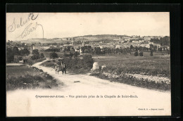 CPA Craponne-sur-Arzon, Vue Générale Prise De La Chapelle De Saint-Roch  - Craponne Sur Arzon