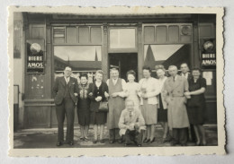 Photographie Ancienne 1946 Avec Personnages - Bar Du Centre à Metz (place De La Cathédrale) - Denis Perrin - Lieux