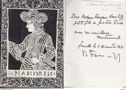 C1  Fonvieille MANDRIN Dauphine EPUISE Illustre 1975 DEDICACE - Autographed