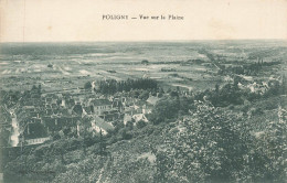 POLIGNY : VUE SUR LA PLAINE - Poligny