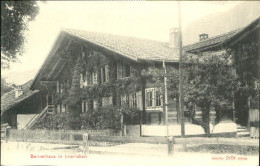 10578284 Interlaken BE Interlaken Bernerhaus Ungelaufen Ca. 1910 Interlaken - Autres & Non Classés