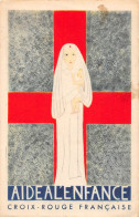CROIX-ROUGE FRANCAISE  -  Aide à L'enfance   -   Religieuse   - Illustrateur - Red Cross