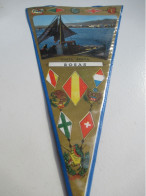 Fanion Souvenir Touristique/COSTA BRAVA/ ROSAS / Espagne   / Vers 1960-1970                   DFA73 - Banderas