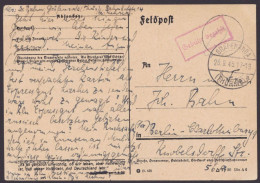"Gebühr Bezahlt", Roter Ra, Bedarfskarte "Gräfenroda", 26.9.45 - Lettres & Documents