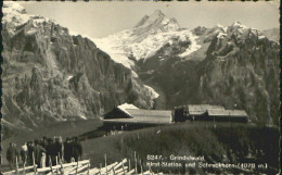 10578123 Grindelwald Grindelwald First-Station Schreckhorn   Grindelwald - Andere & Zonder Classificatie