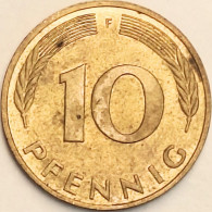 Germany Federal Republic - 10 Pfennig 1982 F, KM# 108 (#4675) - 10 Pfennig