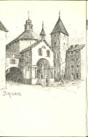 10578050 Brigue Kuenstlerkarte Meitzer Ungelaufen Ca. 1910 Brig - Sonstige & Ohne Zuordnung