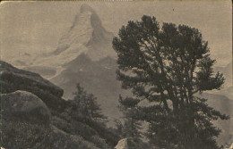 10578019 Matterhorn VS Matterhorn Feldpost X 1917 Matterhorn - Sonstige & Ohne Zuordnung