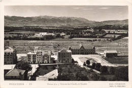 ESPAGNE - Puigcerda - Estaclon Y Slerra Del Cadi Al Fondo - Vue Générale - Carte Postale Ancienne - Gerona