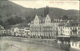 10577935 Ennetbaden Hotel Schwanen X 1909 Ennetbaden - Otros & Sin Clasificación