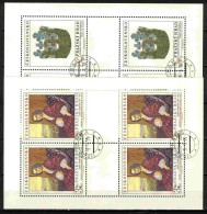 Tchécoslovaquie 1979 Mi 2505-6 Klb. (Yv 2333-4 Les Feuilles), Obliteré - Used Stamps