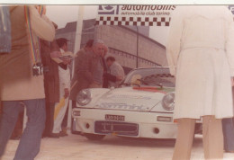 AUTO CAR VOITURE PORSCHE CARRERA - FOTO ORIGINALE TORINO MUSEO DELL'AUTOMOBILE 1974 - Coches