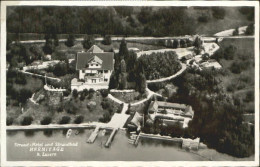 10577906 Luzern LU Strand-Hotel Hermitage Fliegeraufnahme X 1936 Luzern LU - Altri & Non Classificati