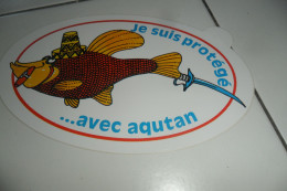 AUTOCOLLANT  PUB  A 0.50C PIECE A PRIX FIXE - Stickers