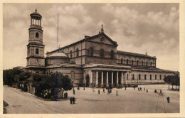 Postcard Italy Rome San Paolo Basilica - Andere Monumente & Gebäude
