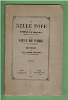 1858 LA BELLE POPE NEE A BAYEUX AU IX° SIECLE FEMME DE ROLLON DUC DE NORMANDIE ET SIEGE DE PARIS PAR LES NORMANDS EN 885 - Normandie