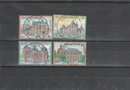 2193/2196 Chateaux / Kastelen Oblit/gest Centrale - Used Stamps
