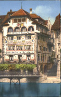 10577795 Luzern LU Luzern (Verlag) Hotel Ungelaufen Ca. 1920 Luzern - Autres & Non Classés