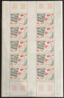 TAAF - YT PA N° 95 ** - Neuf Sans Charnière - Poste Aérienne - Feuille Complète - 1986 - Luftpost