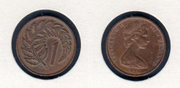 Nouvelle-Zélande, 1 Cent - Elizabeth II 2e Effigie 1974, KM# 31, New Zealand, - Neuseeland