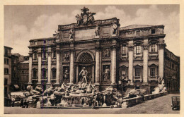 Postcard Italy Rome Trevi Fountain - Autres Monuments, édifices