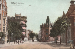 Lübeck,, Gel. 1915  Mühlenstraße - Luebeck