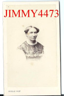 CARTE CDV - Portrait D'une Femme à Identifier - Tirage Aluminé 19ème - Taille 63 X 104 - Edit. PERSUS - Anciennes (Av. 1900)