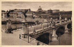 Postcard Italy Rome The Bridge Of Victorio Emmanuel II - Altri Monumenti, Edifici