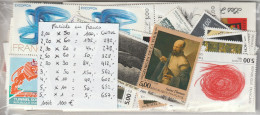 Lot Timbres France Sous-faciale, 657.00 Francs (val Min 2 F) :100€, 50% De Remise : 50€ PORT RECOMMANDE OFFERT - Unused Stamps